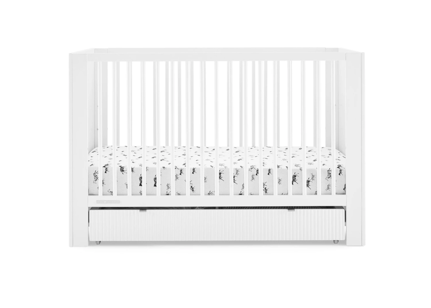 Delta Children Cassie 4-in-1 Convertible Crib With Underdrawer 2 Delta Children Cassie 4-in-1 Convertible Crib With Underdrawer - Image 2