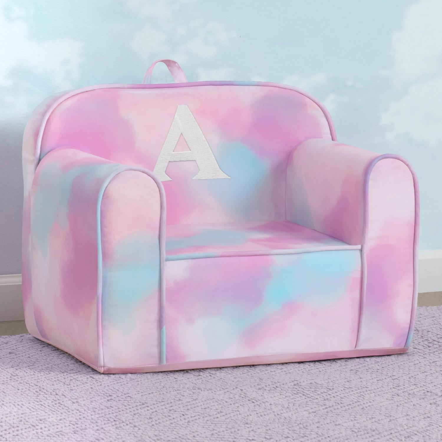 Delta Children Personalized Monogram Tie-Dye Cozee Chair 5 Delta Children Personalized Monogram Tie-Dye Cozee Chair - Image 5