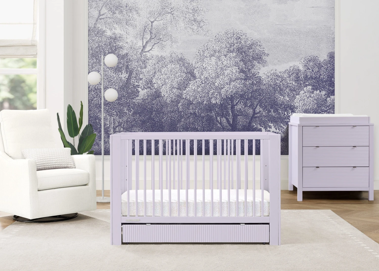 Delta Children Cassie 4-in-1 Convertible Crib With Underdrawer 15 Delta Children Cassie 4-in-1 Convertible Crib With Underdrawer - Image 15