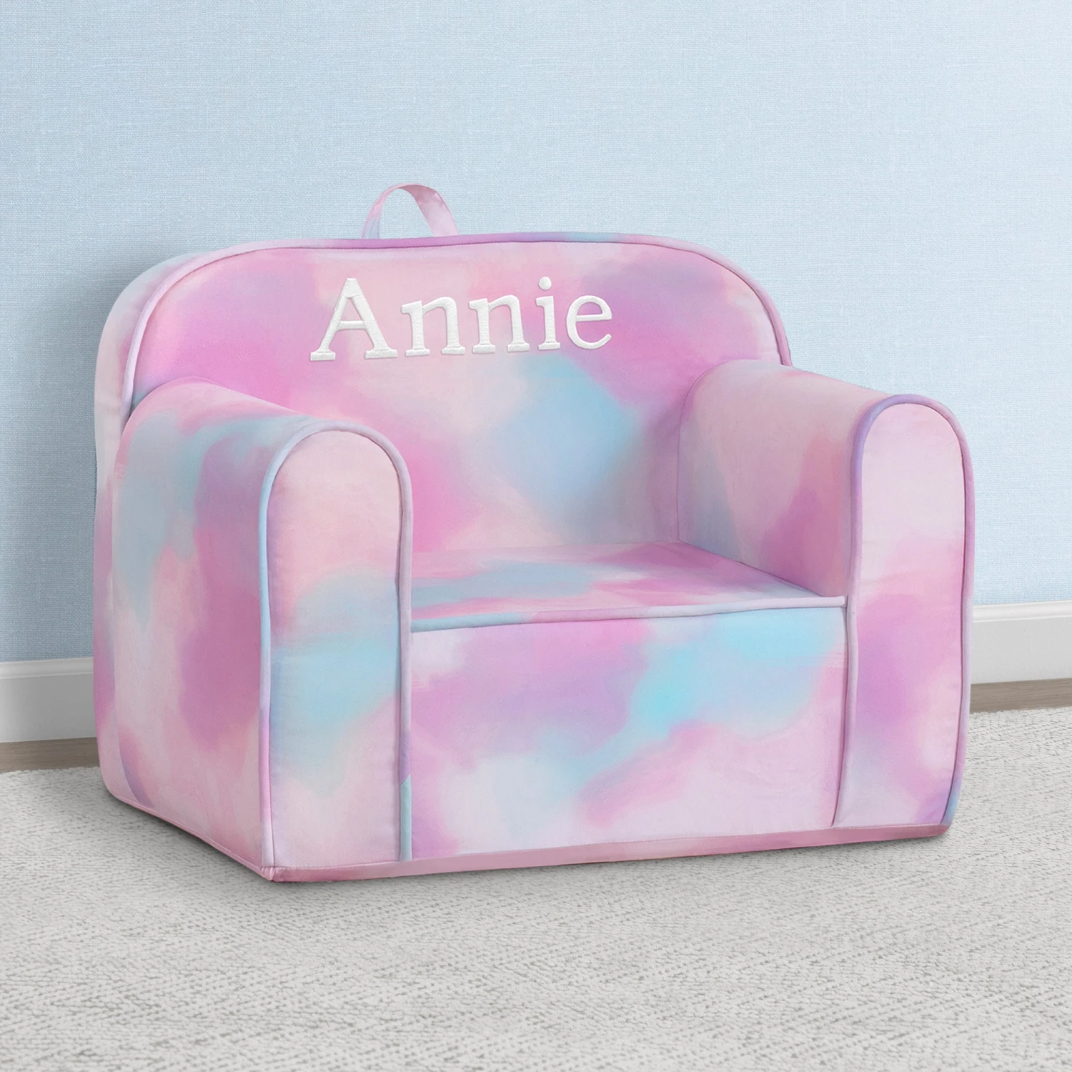 Delta Children Personalized Tie-Dye Cozee Chair 5 Delta Children Personalized Tie-Dye Cozee Chair - Image 5