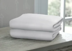 Delta Children Fitted Crib Sheets - 2 Pack, White