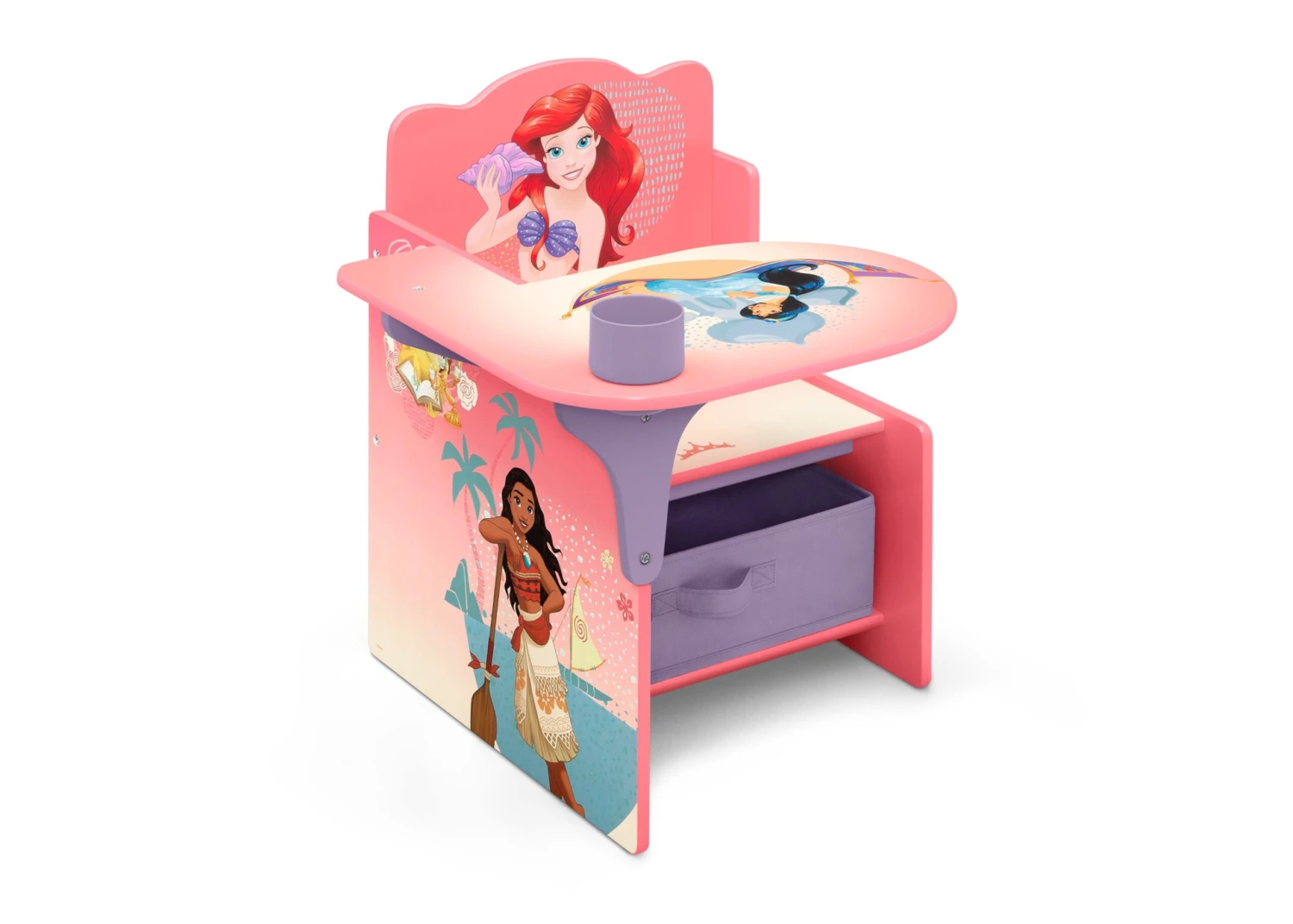 Delta Children Princess Chair Desk With Storage Bin 2 Delta Children Princess Chair Desk With Storage Bin - Image 2