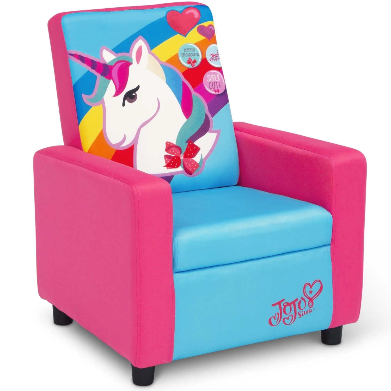 Delta Children JoJo Siwa High Back Upholstered Chair 8 Delta Children JoJo Siwa High Back Upholstered Chair - Image 8