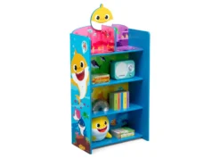 Delta Children Baby Shark Wooden Playhouse 4-Shelf Bookcase For Kids 7 Delta Children Baby Shark Wooden Playhouse 4-Shelf Bookcase For Kids -Delta Children Sales Store uso2hm0equ3i3hztorue scaled