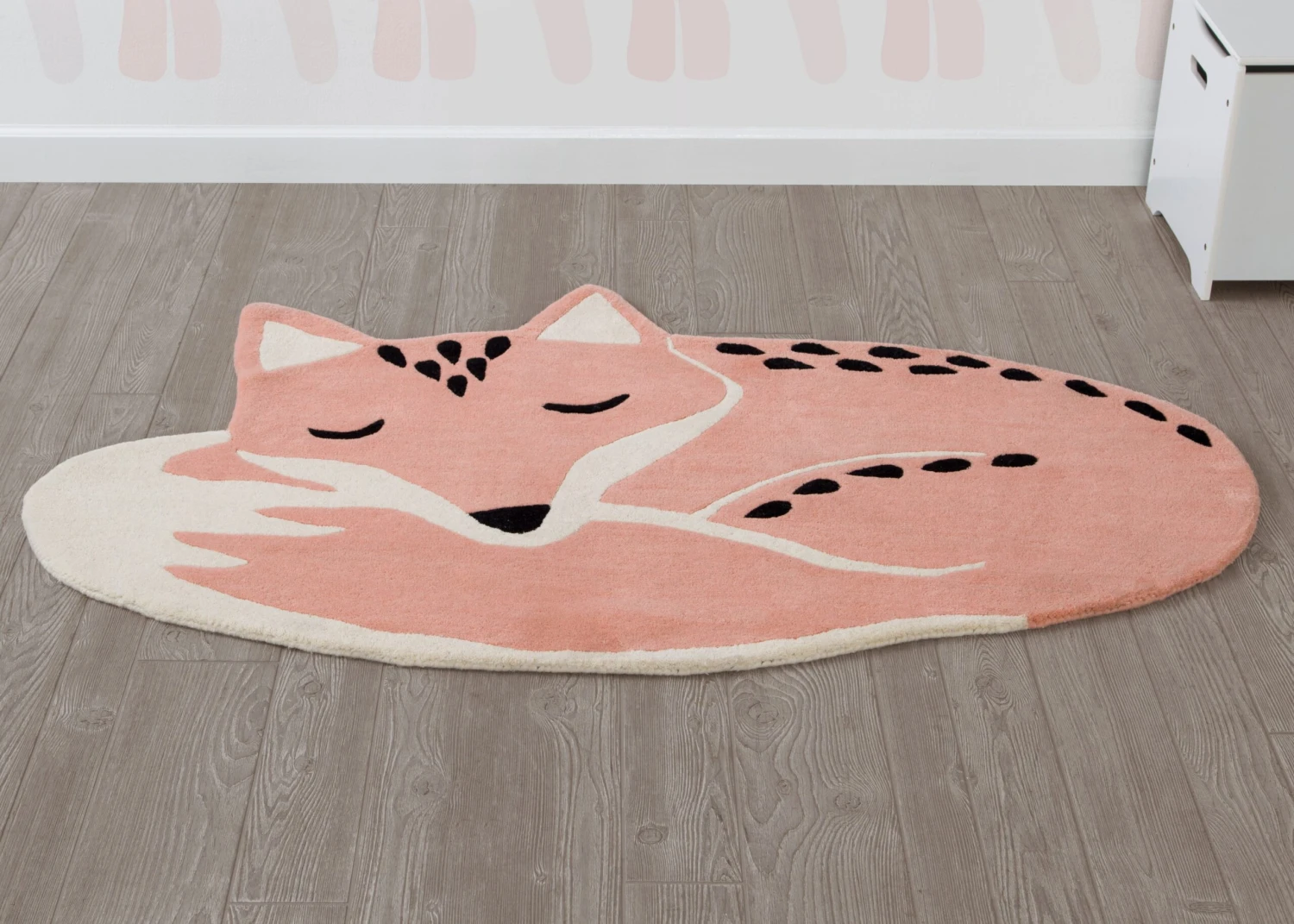 Delta Children Hand-Tufted 100% Wool Fox Rug 1 Delta Children Hand-Tufted 100% Wool Fox Rug