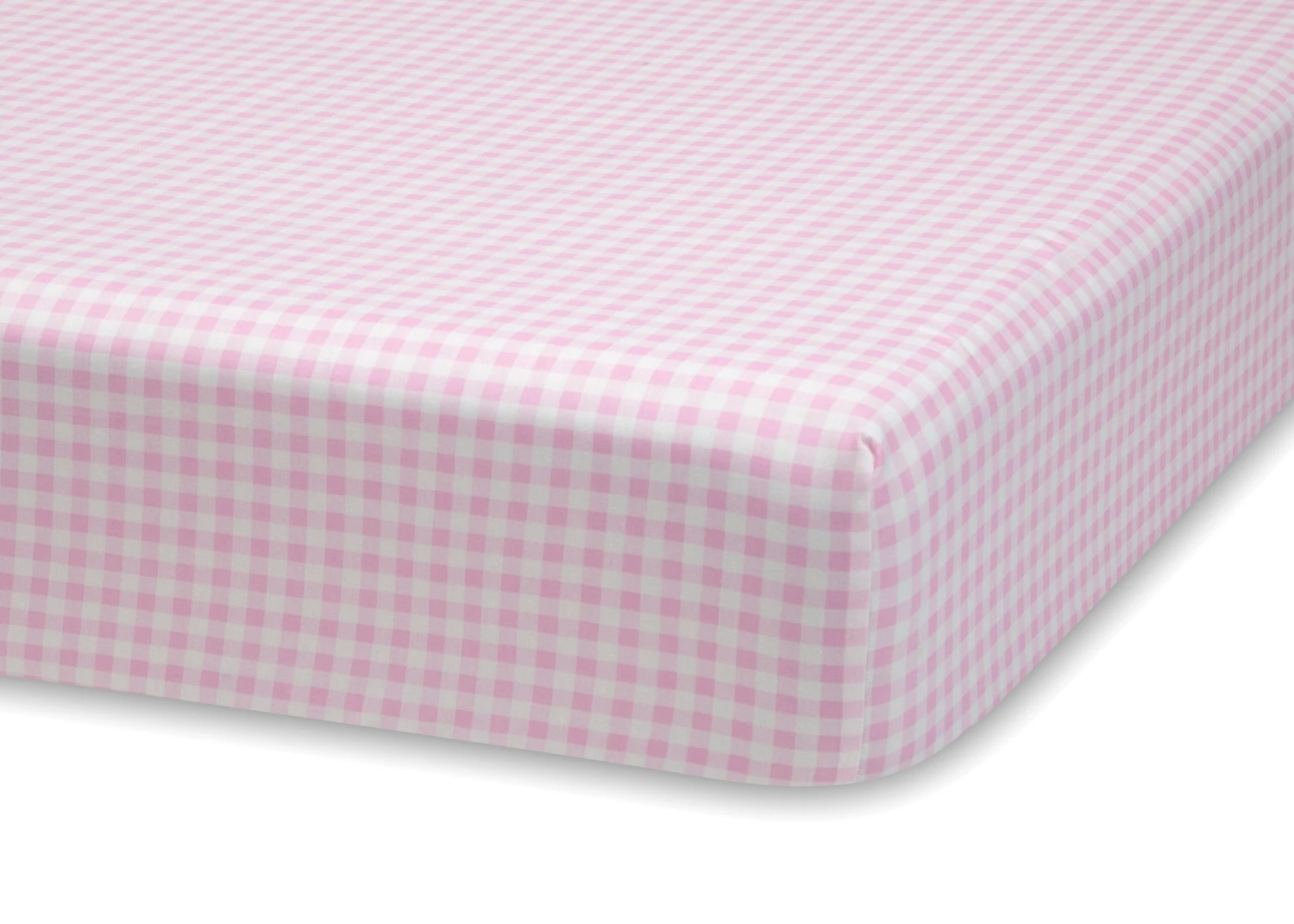 Delta Children Pink Gingham 3-Piece Twin Sheet Set 4 Delta Children Pink Gingham 3-Piece Twin Sheet Set - Image 4