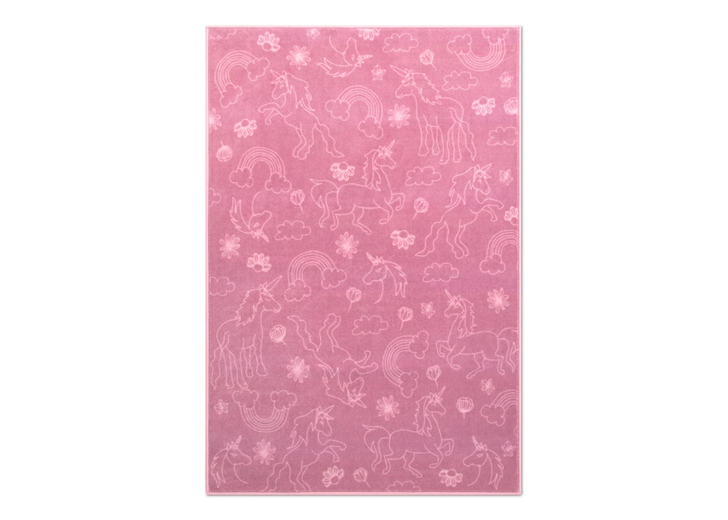 Delta Children Unicorn Rectangle Area Rug For Kids, 39-Inch X 59-Inch 2 Delta Children Unicorn Rectangle Area Rug For Kids, 39-Inch X 59-Inch - Image 2