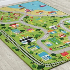Delta Children Extra Large Road Map Activity Rug For Girls And Boys - 78-inch L X 54-inch W 14 Delta Children Extra Large Road Map Activity Rug For Girls And Boys - 78-inch L X 54-inch W -Delta Children Sales Store xymxrmov5j4qf88fcjz4 scaled