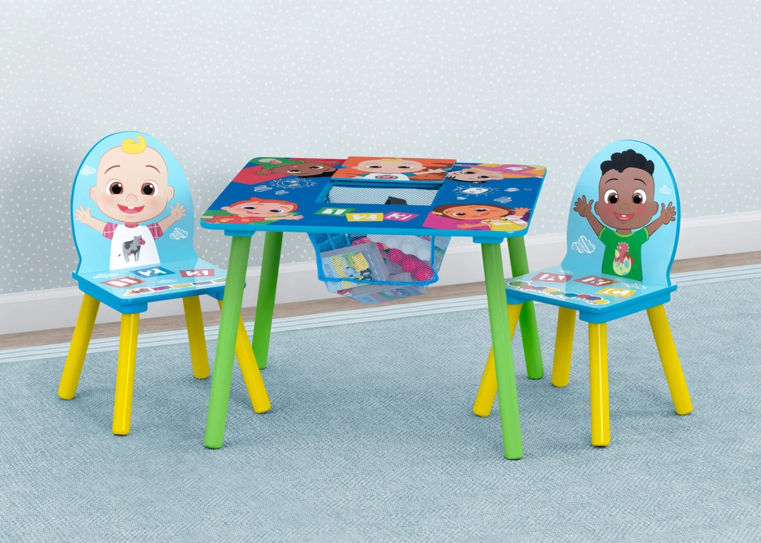 Delta Children CoComelon Table And Chair Set 1 Delta Children CoComelon Table And Chair Set