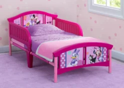 Delta Children Minnie Mouse Plastic Toddler Bed