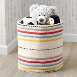Delta Children Bright Stripes Handwoven Basket 5 Delta Children Bright Stripes Handwoven Basket -Delta Children Sales Store ylyzlh5m4pash6fpmomk scaled