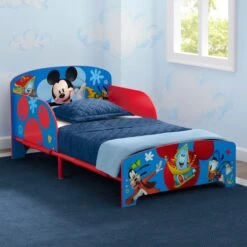 Delta Children Mickey Mouse Wood & Metal Toddler Bed 8 Delta Children Mickey Mouse Wood & Metal Toddler Bed -Delta Children Sales Store zajegtkcehodhjnjl0ds