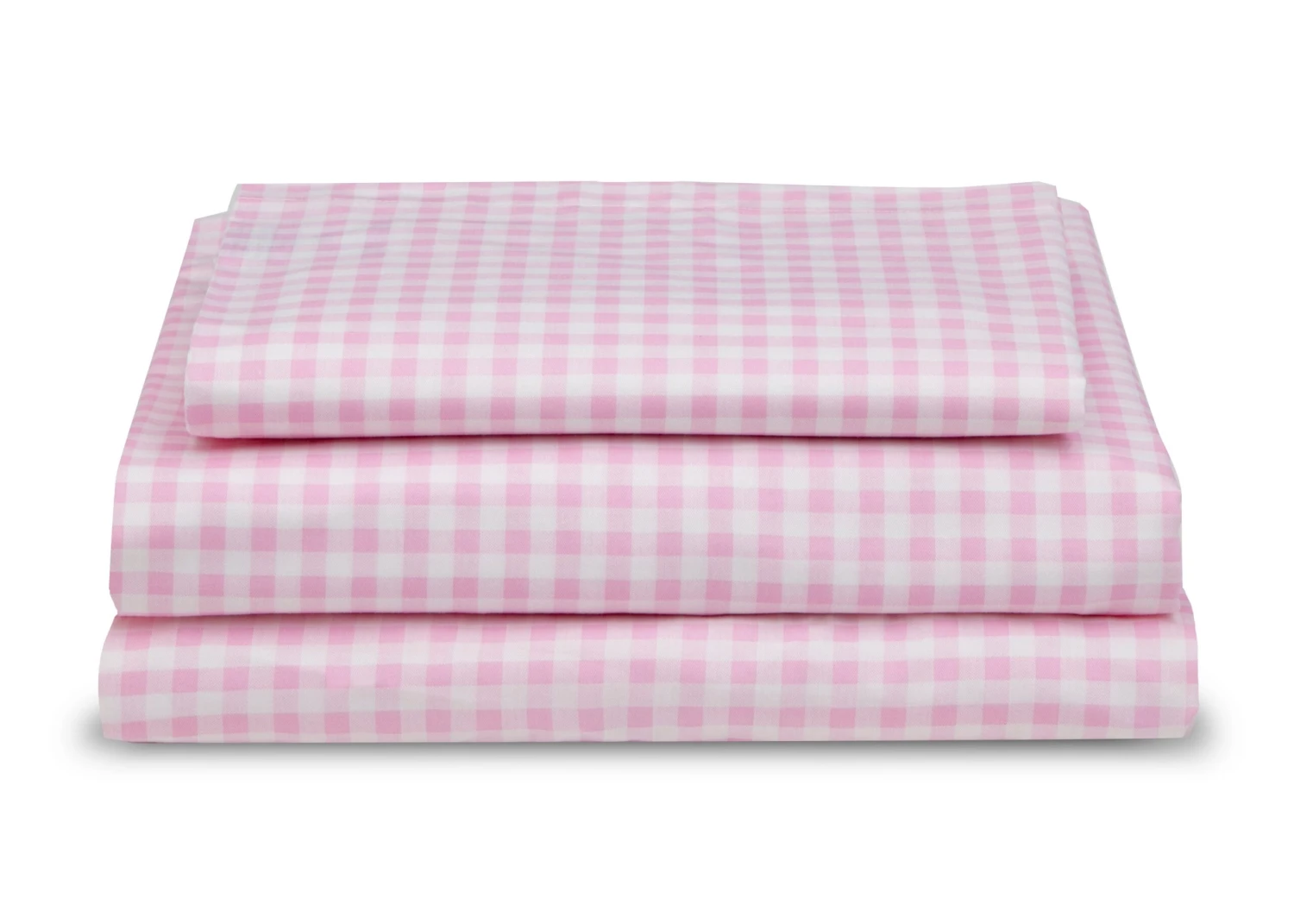 Delta Children Pink Gingham 3-Piece Twin Sheet Set 5 Delta Children Pink Gingham 3-Piece Twin Sheet Set - Image 5
